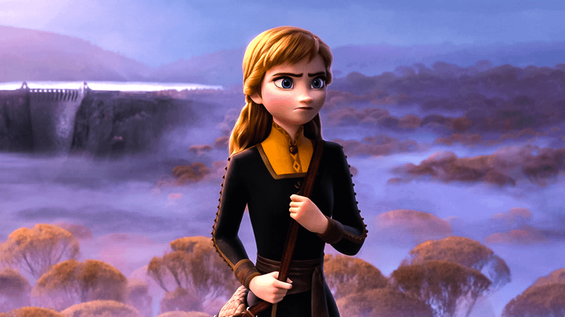 Anna in Frozen 2.