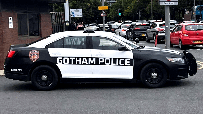 Gotham Police car in Clayface