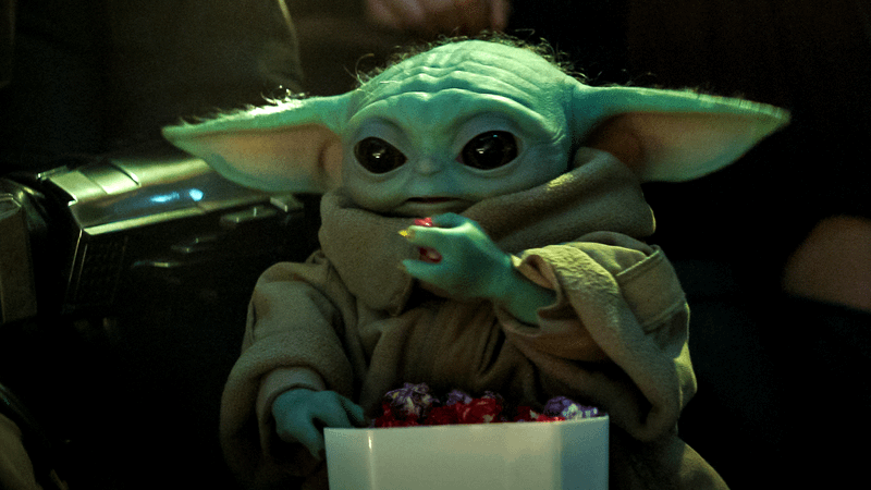 Grogu Din Djarin's apprentice in The Mandalorian & Grogu.