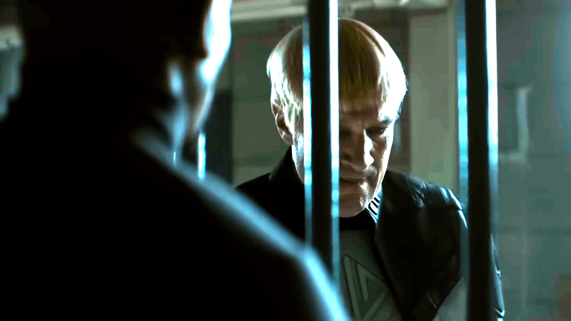 Nathan Fillion as Guy Gardner in Lanterns.