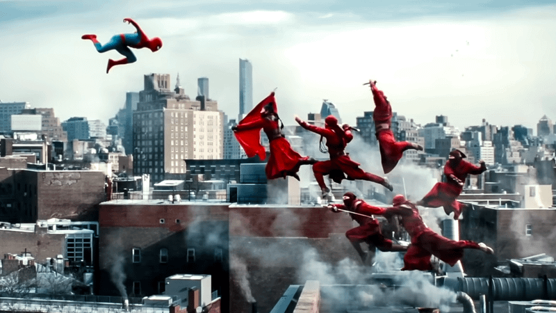 Spider-Man fights The Hand in Spider-Man: Brand New Day.