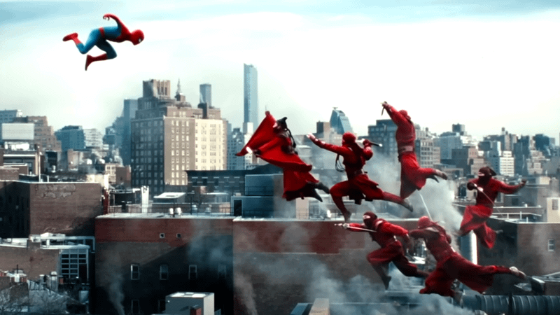 Spider-Man vs. The Hand.