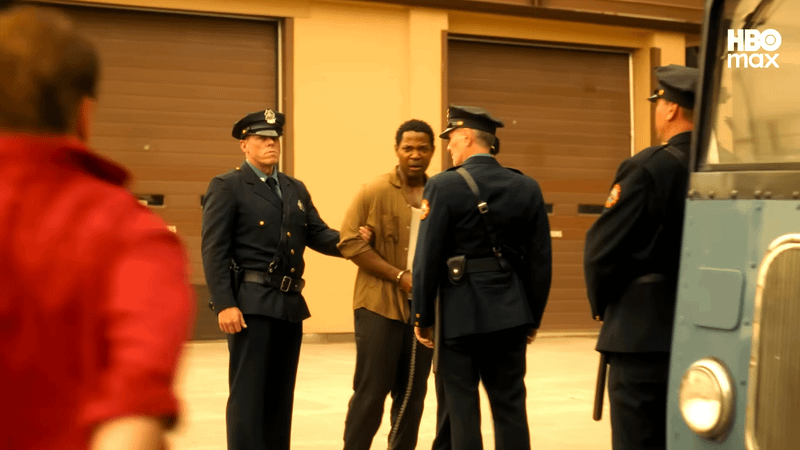 Stephen Rider as Hank Grogan in IT: Welcome to Derry Episode 5