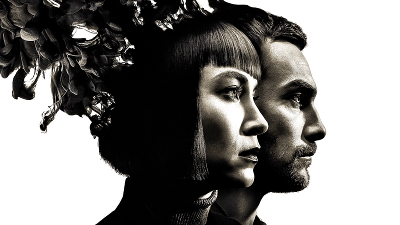 Tom Austen and Sydney Lemmon as siblings in Helstrom.