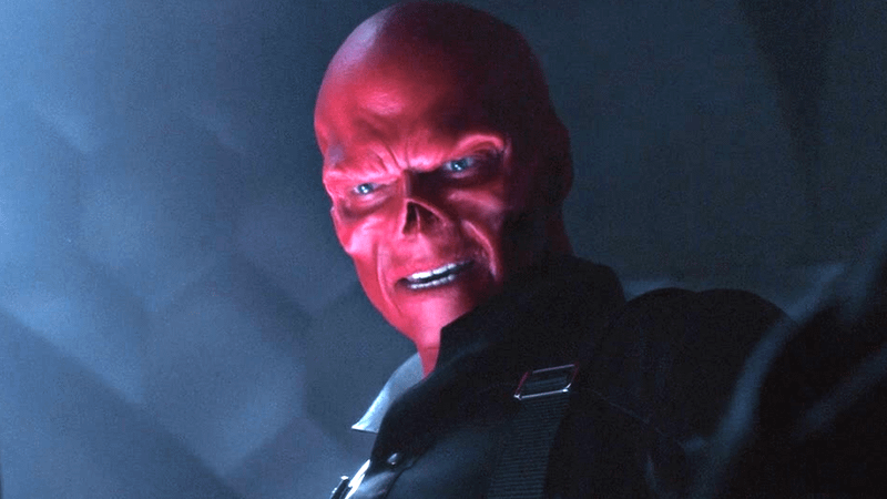 Hugo Weaving as Red Skull in Captain America: First Avengers