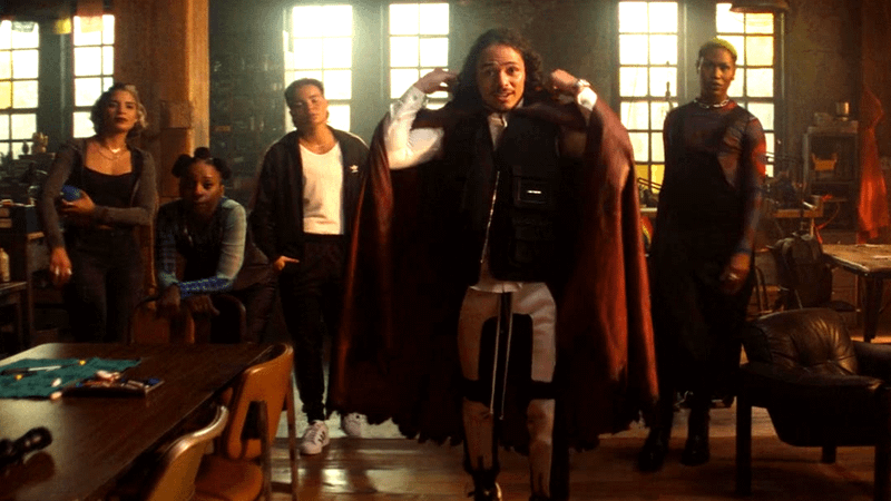 Parker Robbins in Ironheart.