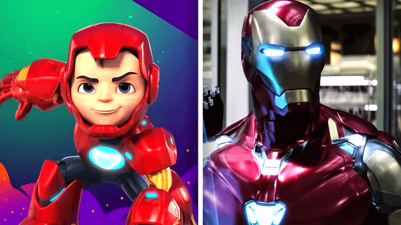 Kid Tony Stark, Iron Man.