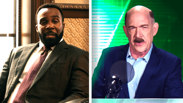 Tramell Tillman as Bill in Spider-Man: Brand New Day and J. Jonah Jameson in Spider-Man: Far From Home.