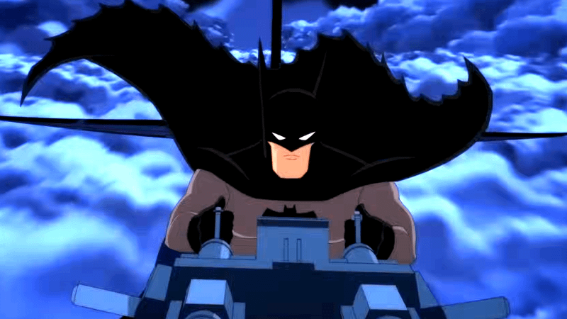 Bruce Wayne suited up in Batman: Caped Crusader.