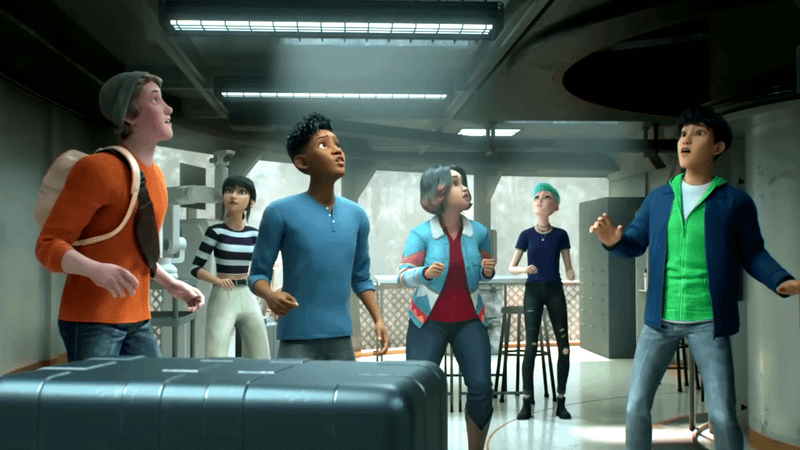 The Nublar Six in Jurassic World: Chaos Theory