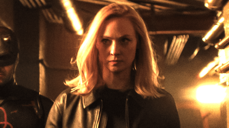 Deborah Ann Woll as Karen Page in Daredevil: Born Again Season 2.