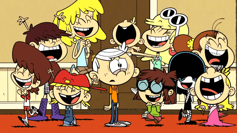 Characters from The Loud House.