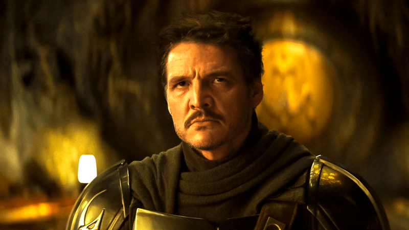 Din Djarin unmasked in The Mandalorian & Grogu.