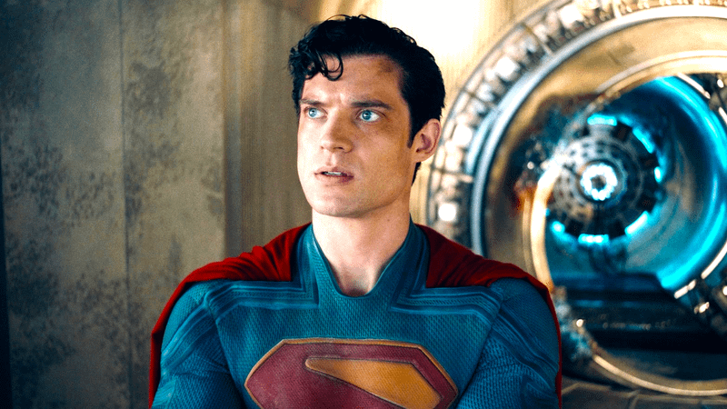 David Corenswet as Superman.