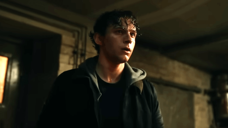 A sweaty Peter Parker in Spider-Man: Brand New Day.