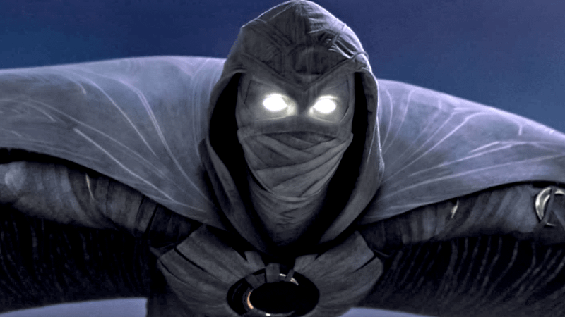 Oscar Isaac as Moon Knight.