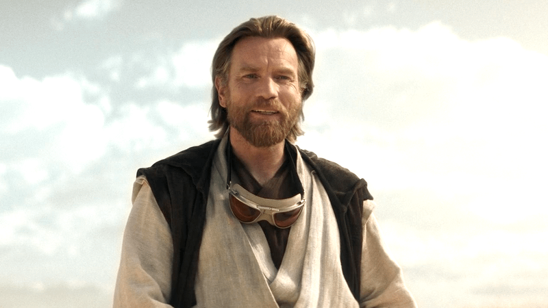 Ewan McGregor as Obi-Wan Kenobi.