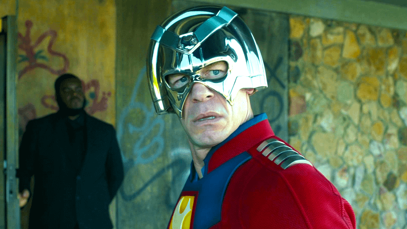John Cena as Peacemaker.