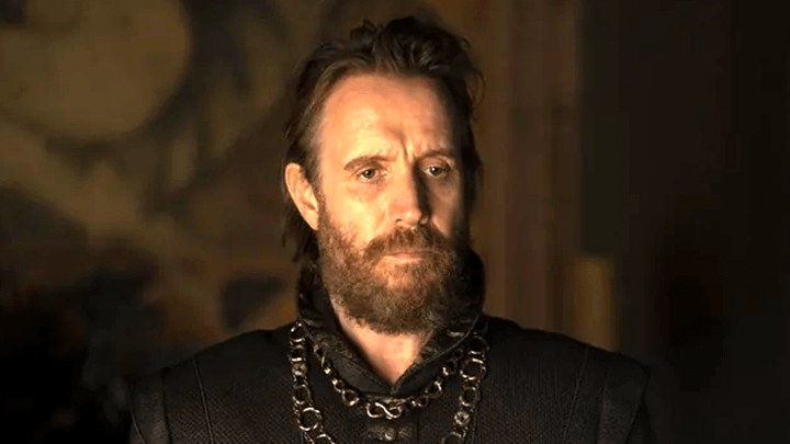 Rhys Ifans as Otto Hightower in House of the Dragon.