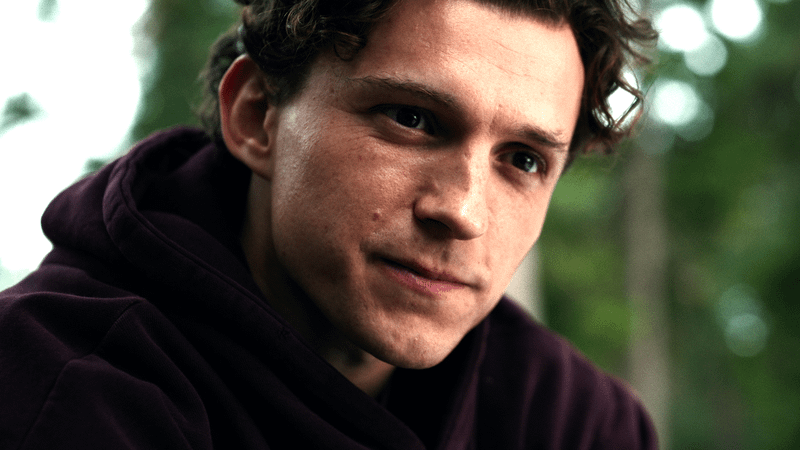 Tom Holland as Peter Parker.