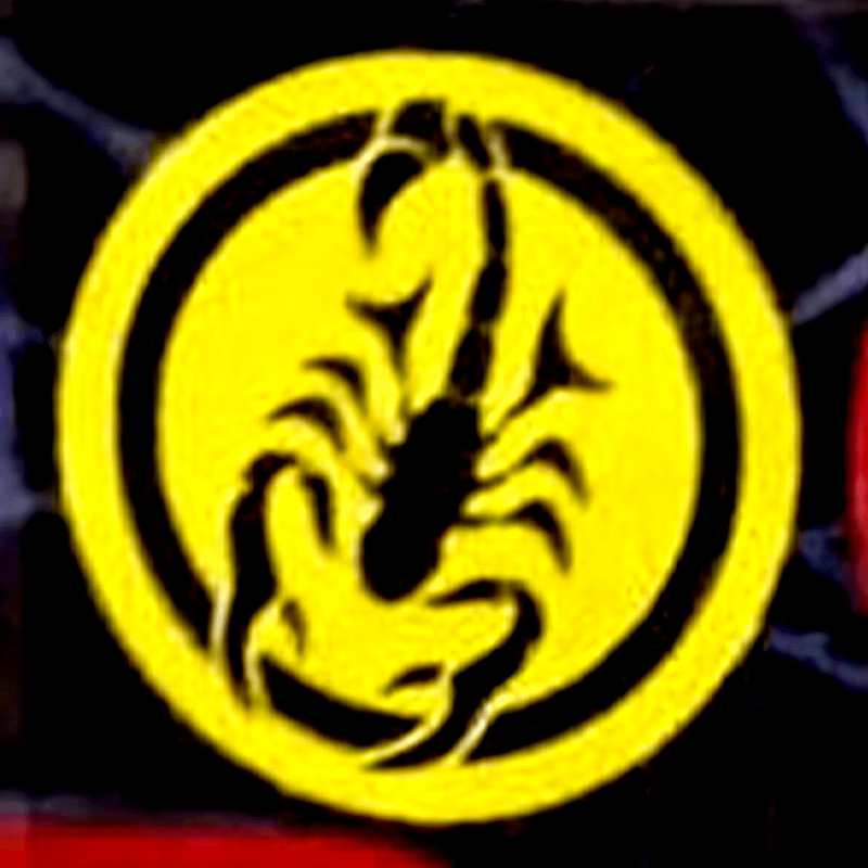 Scorpion's logo.