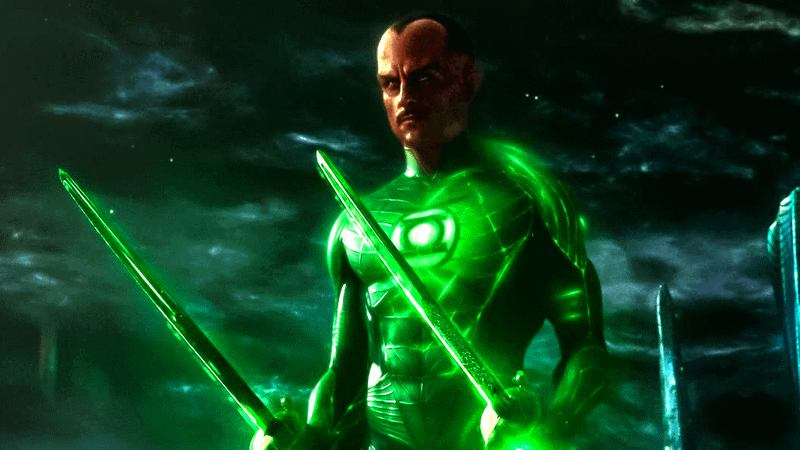 Mark Strong as Sinestro in Green Lantern.
