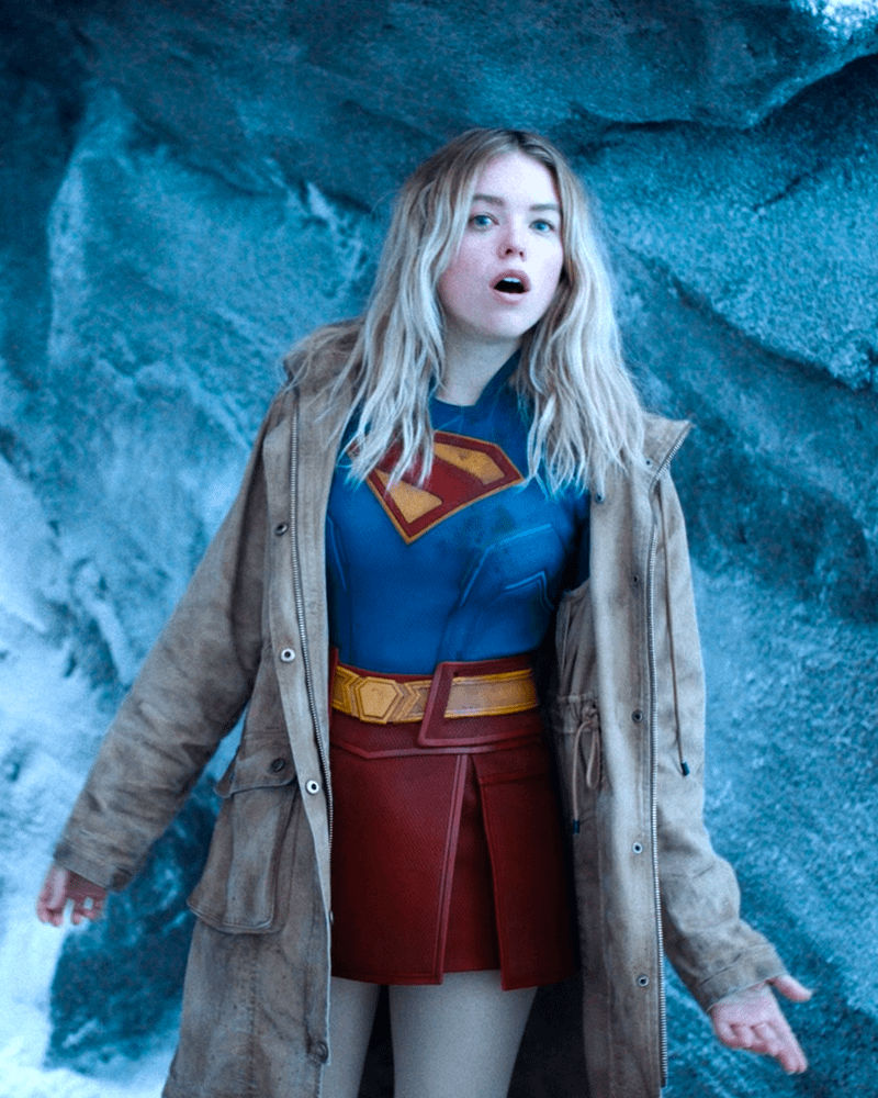 Milly Alcock as Supergirl in Superman