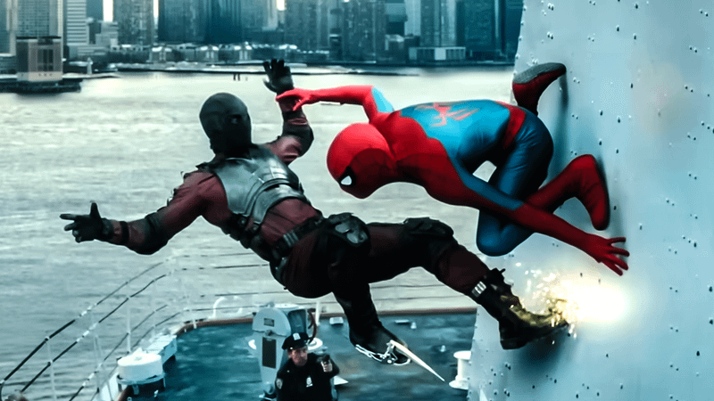 Anton Miguel Rodriguez also known as Tarantula fighting Spider-Man.