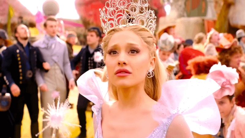 Ariana Grande as Glinda