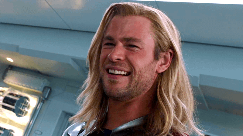 Chris Hemsworth Thor in The Avengers