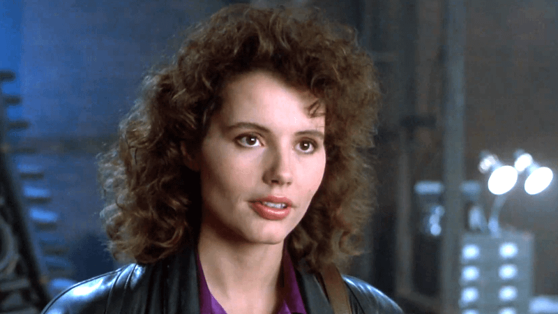 Geena Davis in The Fly.
