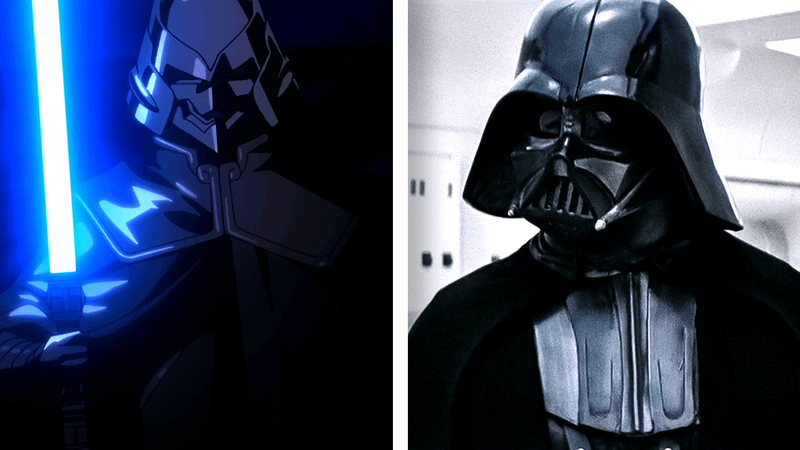 General Nawaam and Sith Lord Darth Vader.