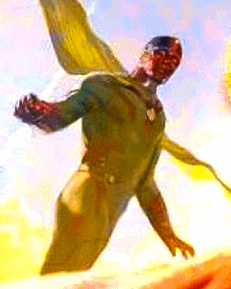 Paul Bettany as Vision in the new Avengers poster. 