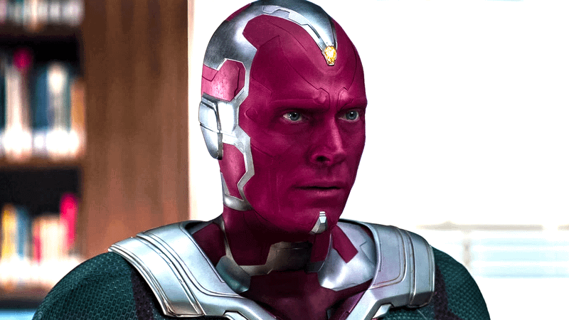 Paul Bettany as Vision.