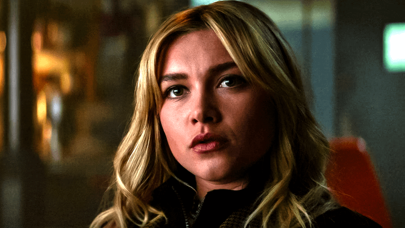 Florence Pugh as Yelena Belova in the MCU.
