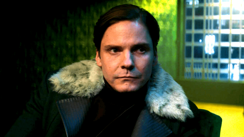 Daniel Bruhl as Baron Zemo in The Falcon and the Winter Soldier.