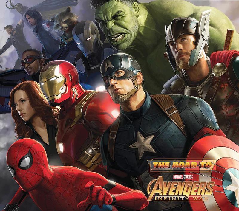 Avengers Road to Avengers Infinity War art by Ryan Meinerding