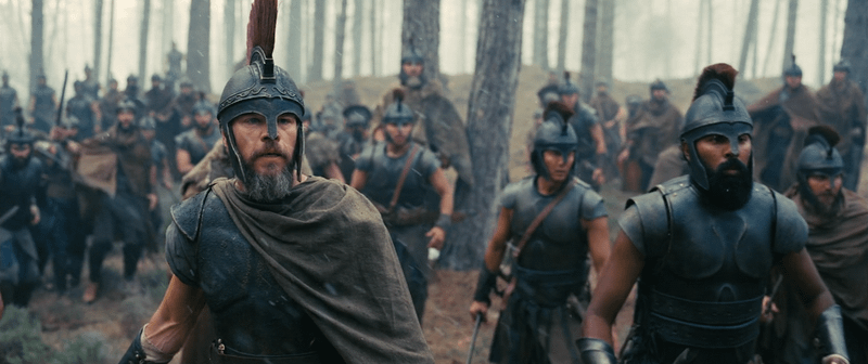 Matt Damon as Odysseus in 'The Odyssey' in IMAX 35mm format.