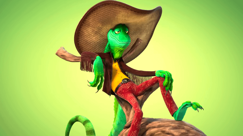 Zootopia's Iguana