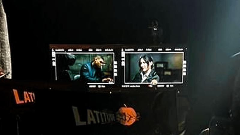 Aaron Pierre as John Stewart & Kelly Macdonald as Sheriff Kerry in Lanterns.