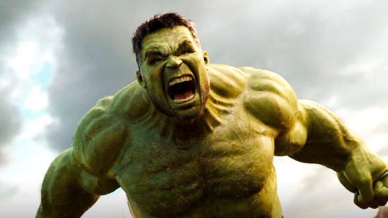 Mark Ruffalo as Hulk screaming in Avengers: Age of Ultron