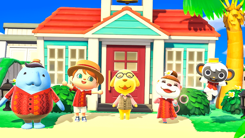 Animal Crossing: Happy Home Paradise DLC characters, Goldie, Lottie