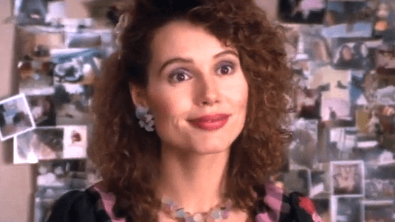 Geena Davis in The Accidental Tourist.