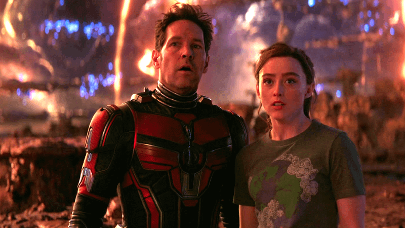 Scott and Cassie Lang in Ant-Man 3.