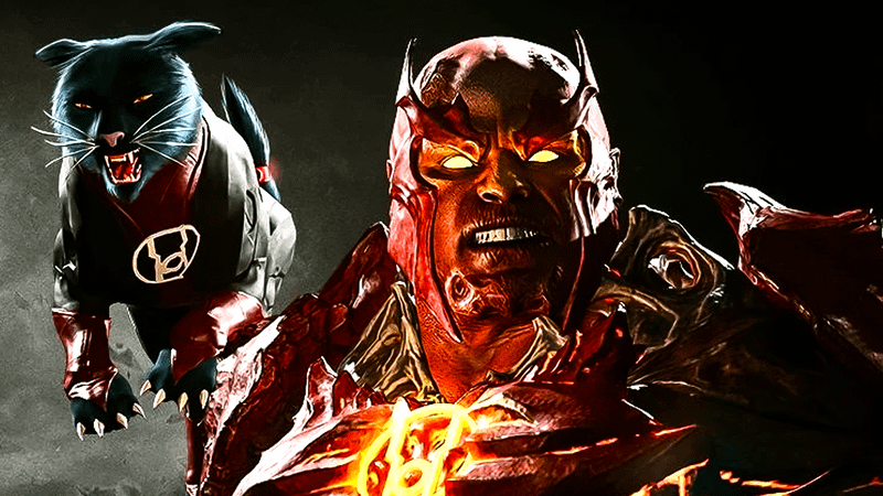 Atrocitus and his faithful feline companion, Dex-Starr.