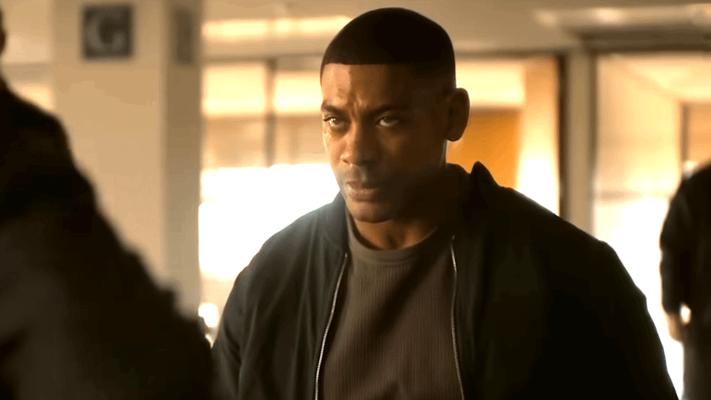 Aaron Pierre as new recruit John Stewart in Lanterns.