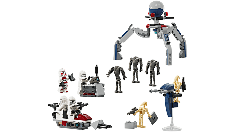 LEGO Clone Trooper and Droid Battle Pack.