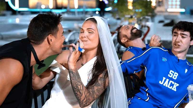 Monika & Jim in Beast Games Season 2.