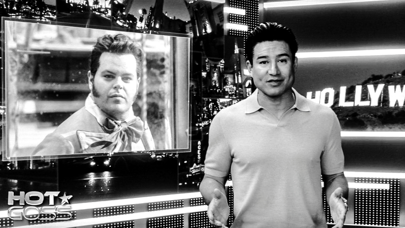 Television host Mario Lopez in Wonder Man.