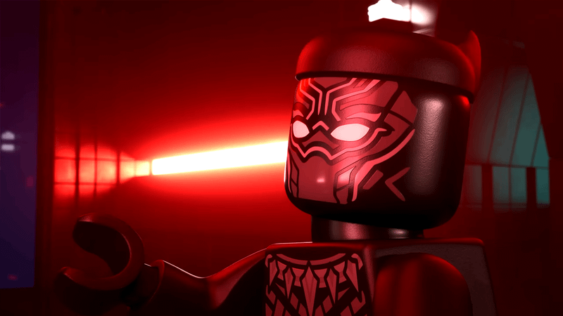Black Panther in LEGO Marvel Avengers Strange Tails
